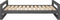 vidaXL - Hondenmand - 105,5x75,5x28 - cm - massief - grenenhout - grijs