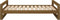 vidaXL - Hondenmand - 105,5x75,5x28 - cm - massief - grenenhout - honingbruin