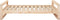 vidaXL - Hondenmand - 105,5x75,5x28 - cm - massief - grenenhout