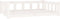 vidaXL - Hondenmand - 105,5x75,5x28 - cm - massief - grenenhout - wit