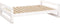vidaXL - Hondenmand - 105,5x75,5x28 - cm - massief - grenenhout - wit