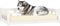 vidaXL - Hondenmand - 105,5x75,5x28 - cm - massief - grenenhout - wit