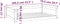 vidaXL - Hondenmand - 105,5x75,5x28 - cm - massief - grenenhout - wit