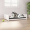 vidaXL - Hondenmand - 105,5x75,5x28 - cm - massief - grenenhout - wit