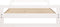vidaXL - Hondenmand - 105,5x75,5x28 - cm - massief - grenenhout - wit
