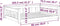 vidaXL - Hondenmand - 105,5x75,5x28 - cm - massief - grenenhout - wit