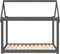 vidaXL - Hondenmand - 111x80x100 - cm - massief - grenenhout - grijs