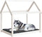 vidaXL - Hondenmand - 111x80x100 - cm - massief - grenenhout - wit