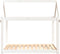 vidaXL - Hondenmand - 111x80x100 - cm - massief - grenenhout - wit