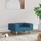 vidaXL - Hondenmand - 50x40x26,5 - cm - fluweel - blauw