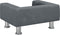 vidaXL - Hondenmand - 50x40x26,5 - cm - fluweel - donkergrijs