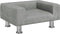 vidaXL - Hondenmand - 50x40x26,5 - cm - fluweel - lichtgrijs