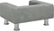 vidaXL - Hondenmand - 50x40x26,5 - cm - fluweel - lichtgrijs