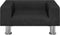vidaXL - Hondenmand - 50x40x26,5 - cm - fluweel - zwart