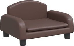 vidaXL - Hondenmand - 50x40x30 - cm - kunstleer - bruin