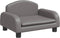 vidaXL - Hondenmand - 50x40x30 - cm - kunstleer - grijs