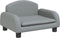 vidaXL - Hondenmand - 50x40x30 - cm - stof - lichtgrijs