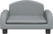 vidaXL - Hondenmand - 50x40x30 - cm - stof - lichtgrijs