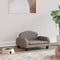 vidaXL - Hondenmand - 50x40x30 - cm - stof - taupe