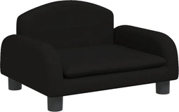 vidaXL - Hondenmand - 50x40x30 - cm - stof - zwart
