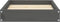 vidaXL - Hondenmand - 51,5x44x9 - cm - massief - grenenhout - grijs