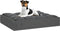 vidaXL - Hondenmand - 51,5x44x9 - cm - massief - grenenhout - grijs