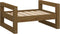 vidaXL - Hondenmand - 55,5x45,5x28 - cm - massief - grenenhout - honingbruin