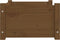 vidaXL - Hondenmand - 55,5x45,5x28 - cm - massief - grenenhout - honingbruin