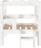vidaXL - Hondenmand - 55,5x53,5x60 - cm - massief - grenenhout - wit