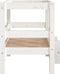 vidaXL - Hondenmand - 55,5x53,5x60 - cm - massief - grenenhout - wit