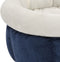 vidaXL - Hondenmand - 59x59x24 - cm - blauw