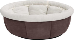 vidaXL - Hondenmand - 59x59x24 - cm - bruin