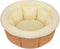 vidaXL - Hondenmand - 59x59x24 - cm - bruin
