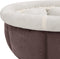 vidaXL - Hondenmand - 59x59x24 - cm - bruin