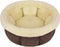 vidaXL - Hondenmand - 59x59x24 - cm - bruin