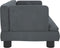 vidaXL - Hondenmand - 60x40x30 - cm - fluweel - donkergrijs