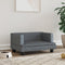 vidaXL - Hondenmand - 60x40x30 - cm - fluweel - donkergrijs