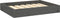 vidaXL - Hondenmand - 61,5x49x9 - cm - massief - grenenhout - grijs