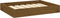 vidaXL - Hondenmand - 61,5x49x9 - cm - massief - grenenhout - honingbruin