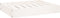 vidaXL - Hondenmand - 61,5x49x9 - cm - massief - grenenhout - wit