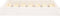 vidaXL - Hondenmand - 61,5x49x9 - cm - massief - grenenhout - wit