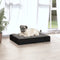 vidaXL - Hondenmand - 61,5x49x9 - cm - massief - grenenhout - zwart