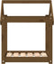 vidaXL - Hondenmand - 61x50x70 - cm - massief - grenenhout - honingbruin