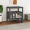 vidaXL - Hondenmand - 65,5x43x70 - cm - massief - grenenhout - grijs