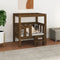 vidaXL - Hondenmand - 65,5x43x70 - cm - massief - grenenhout - honingbruin