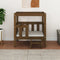 vidaXL - Hondenmand - 65,5x43x70 - cm - massief - grenenhout - honingbruin