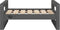 vidaXL - Hondenmand - 65,5x50,5x28 - cm - massief - grenenhout - grijs