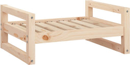 vidaXL - Hondenmand - 65,5x50,5x28 - cm - massief - grenenhout