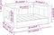 vidaXL - Hondenmand - 65,5x50,5x28 - cm - massief - grenenhout