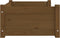 vidaXL - Hondenmand - 65,5x50,5x28 - cm - massief - grenenhout - honingbruin